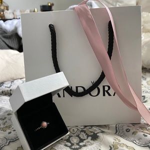 New never worn Pandora birthstone ring